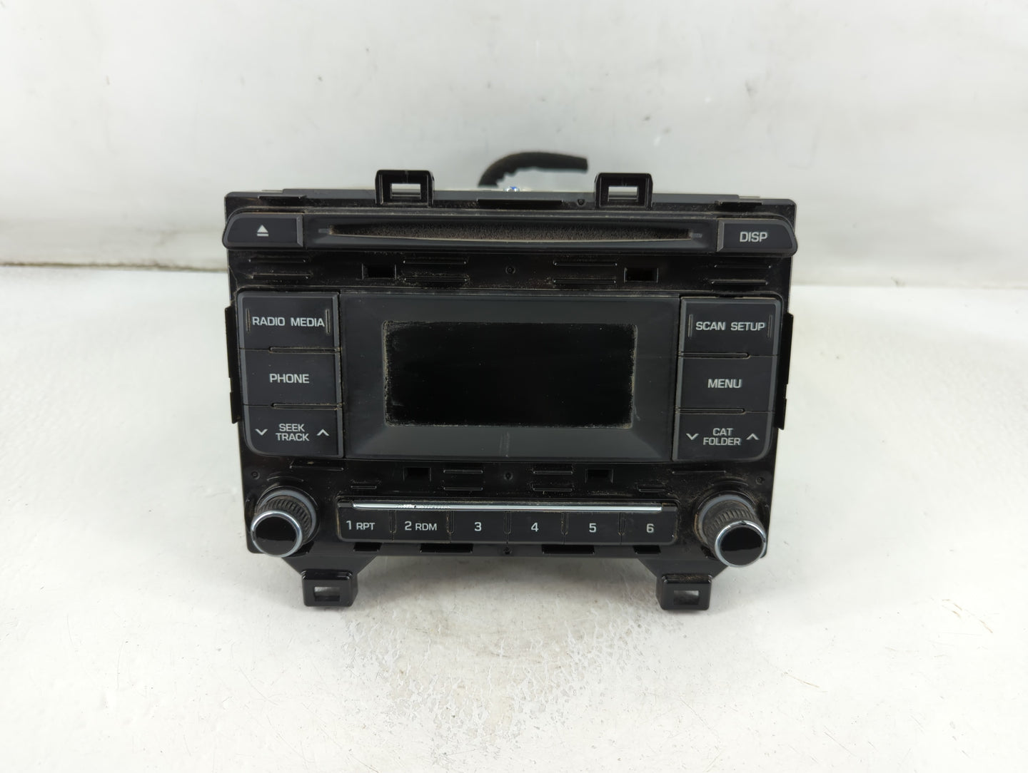 2016-2017 Hyundai Sonata Radio AM FM Cd Player Receiver Replacement P/N:96170-C20504X Fits Fits 2016 2017 OEM Used Auto Part