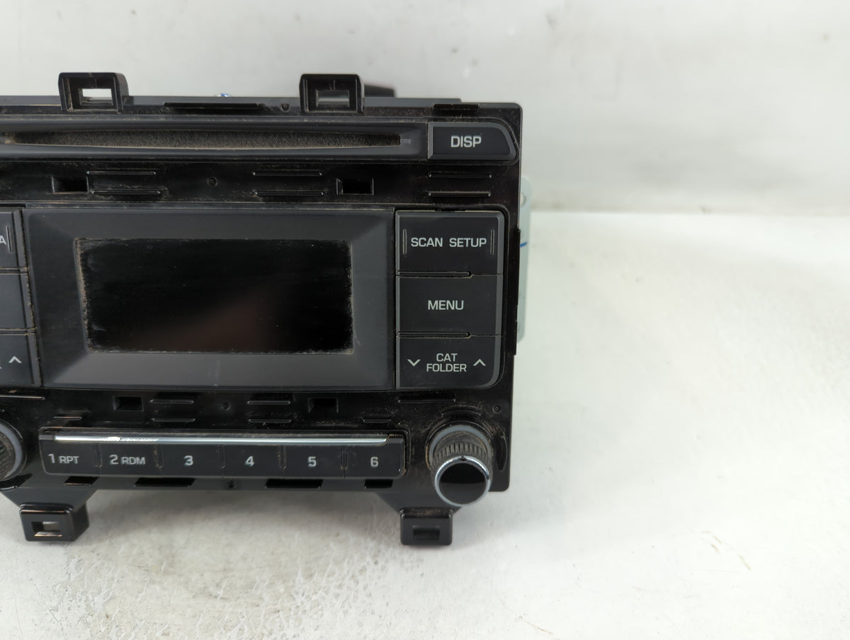 2016-2017 Hyundai Sonata Radio AM FM Cd Player Receiver Replacement P/N:96170-C20504X Fits 2016 2017 OEM Used Auto Parts - O