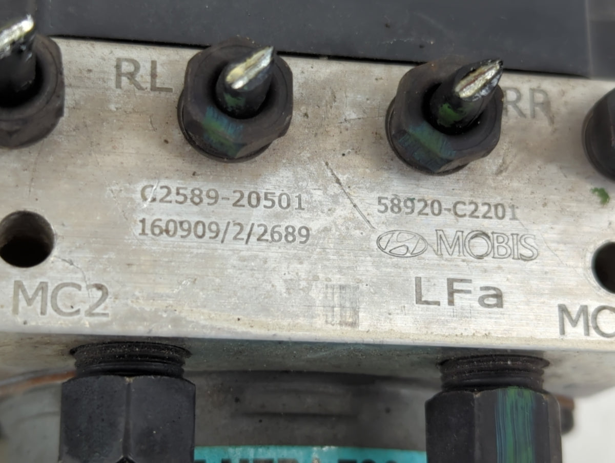 2015-2017 Hyundai Sonata Anti-Lock Brake ABS Pump Module Actuator OEM P/N:58920-C2201 Fits Fits 2015 2016 2017 OEM Used Auto