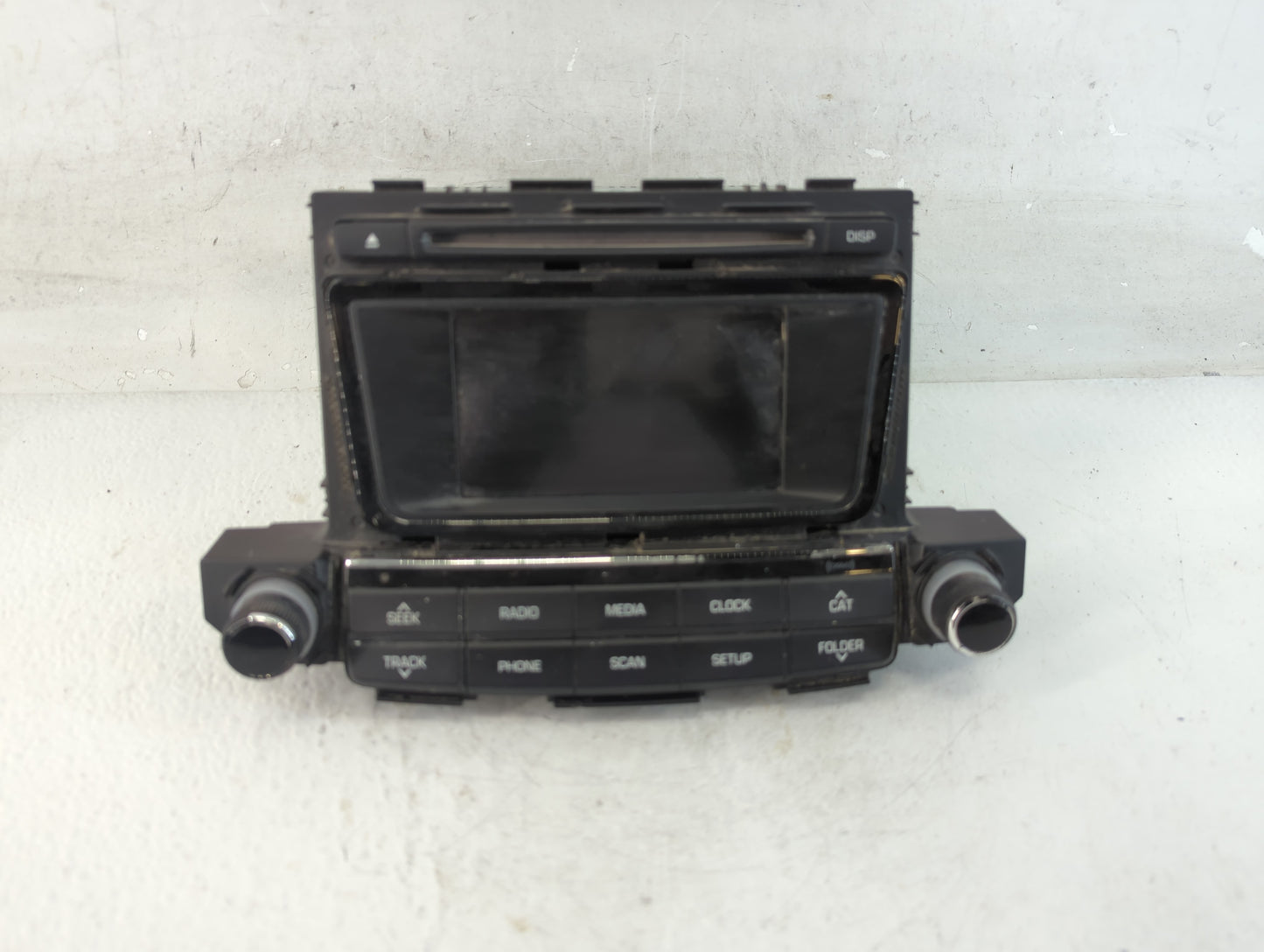 2016-2017 Hyundai Tucson Radio AM FM Cd Player Receiver Replacement P/N:96180-D31004X Fits Fits 2016 2017 OEM Used Auto Part