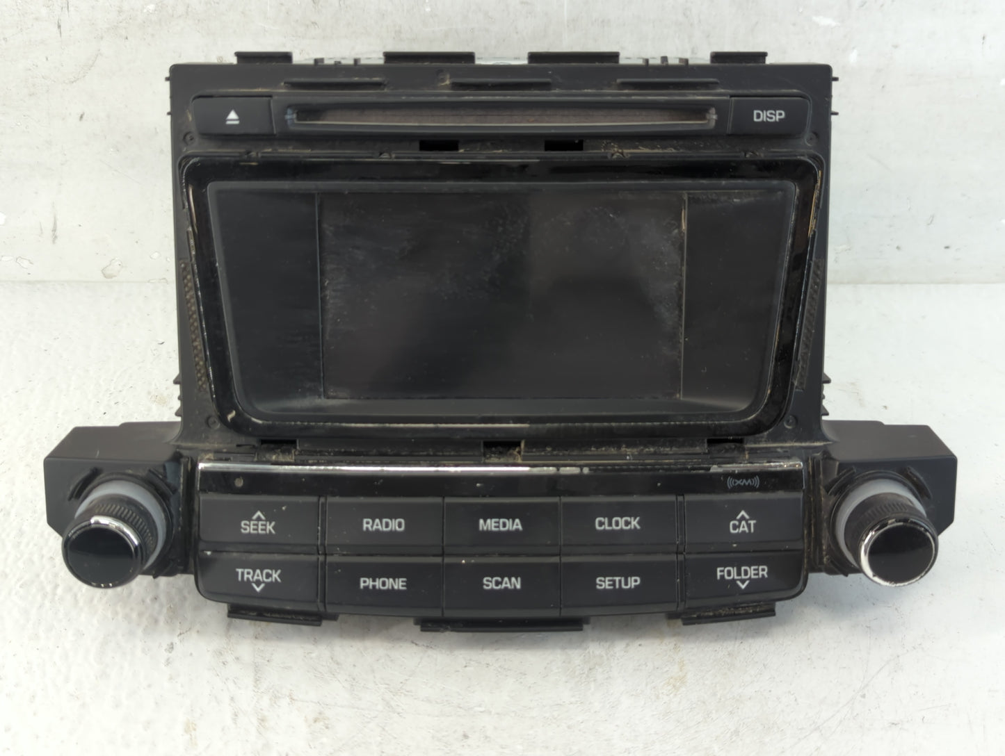 2016-2017 Hyundai Tucson Radio AM FM Cd Player Receiver Replacement P/N:96180-D31004X Fits Fits 2016 2017 OEM Used Auto Part