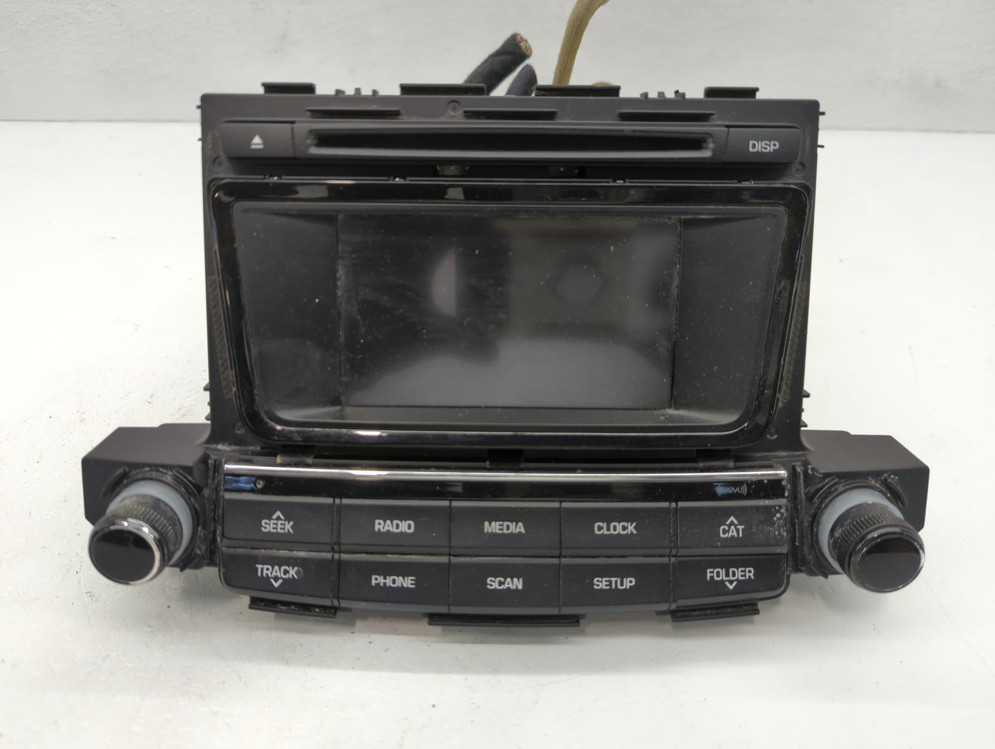 2016-2018 Hyundai Tucson Radio AM FM Cd Player Receiver Replacement P/N:96180-D31004X Fits Fits 2016 2017 2018 OEM Used Auto