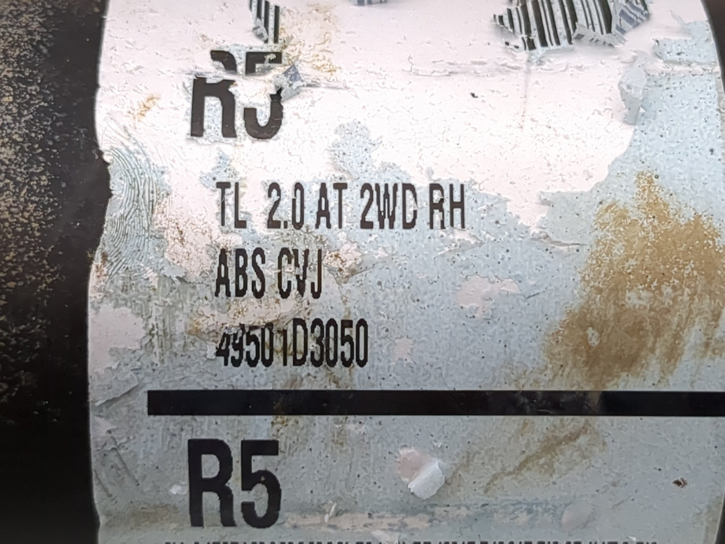 2016-2021 Hyundai Tucson Axle Shaft Front Passenger Cv C/v - Oemusedautoparts1.com