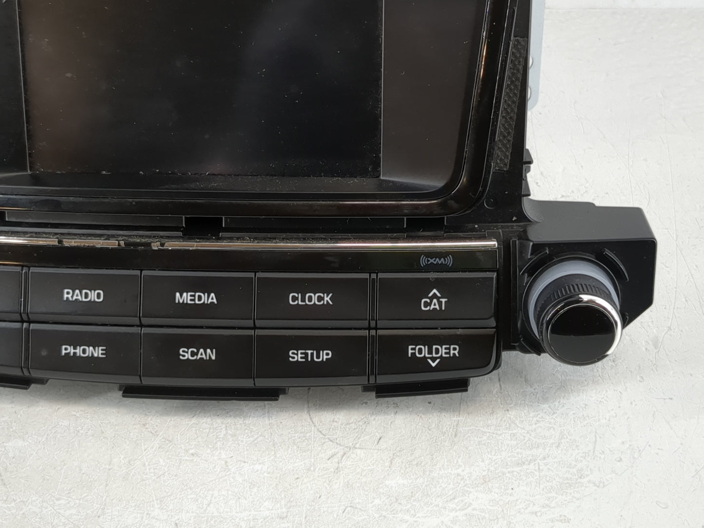 2016-2018 Hyundai Tucson Radio AM FM Cd Player Receiver Replacement P/N:96180-D31004X Fits Fits 2016 2017 2018 OEM Used Auto