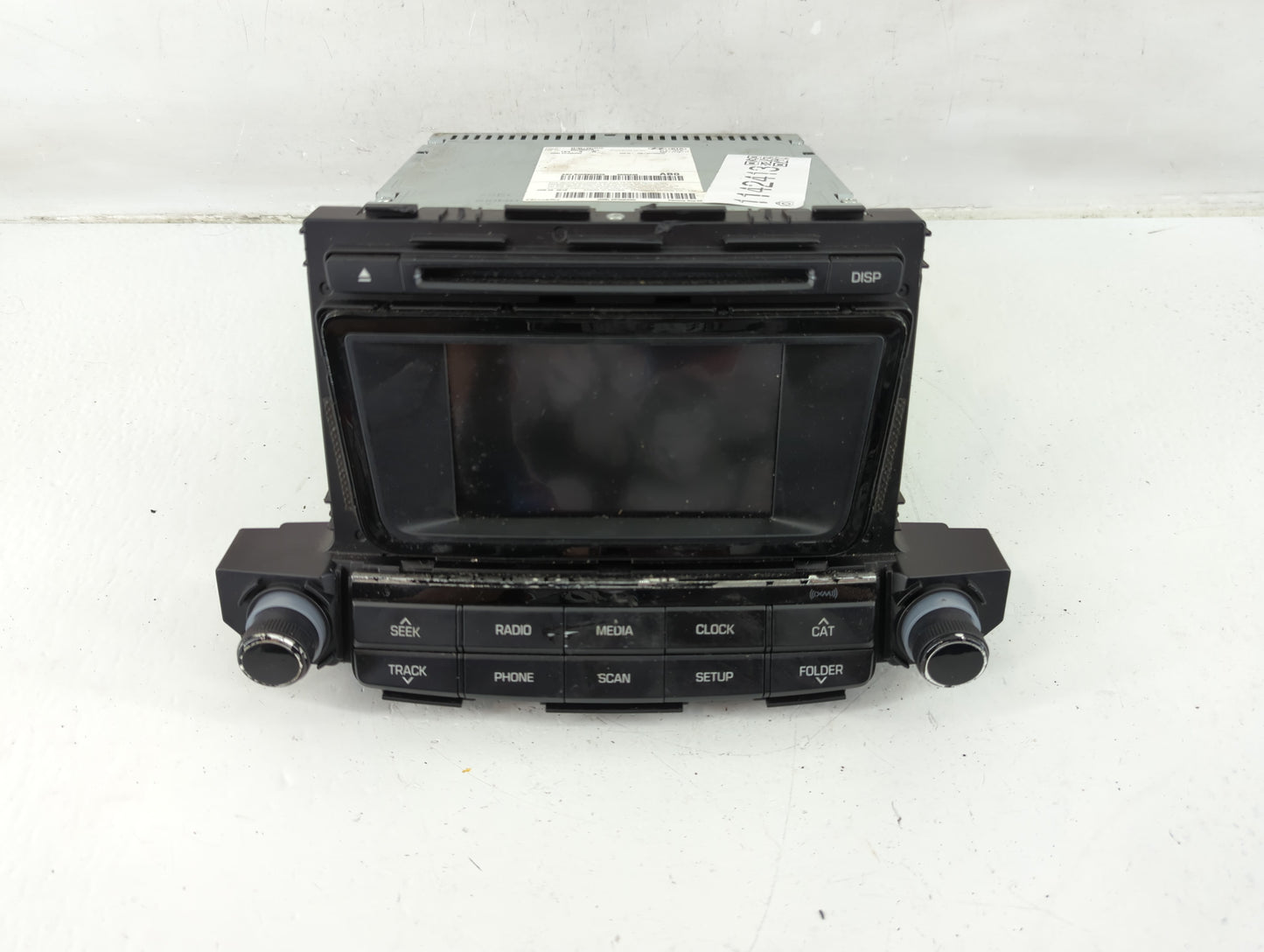 2016-2017 Hyundai Tucson Radio AM FM Cd Player Receiver Replacement P/N:96180-D31004X Fits Fits 2016 2017 OEM Used Auto Part