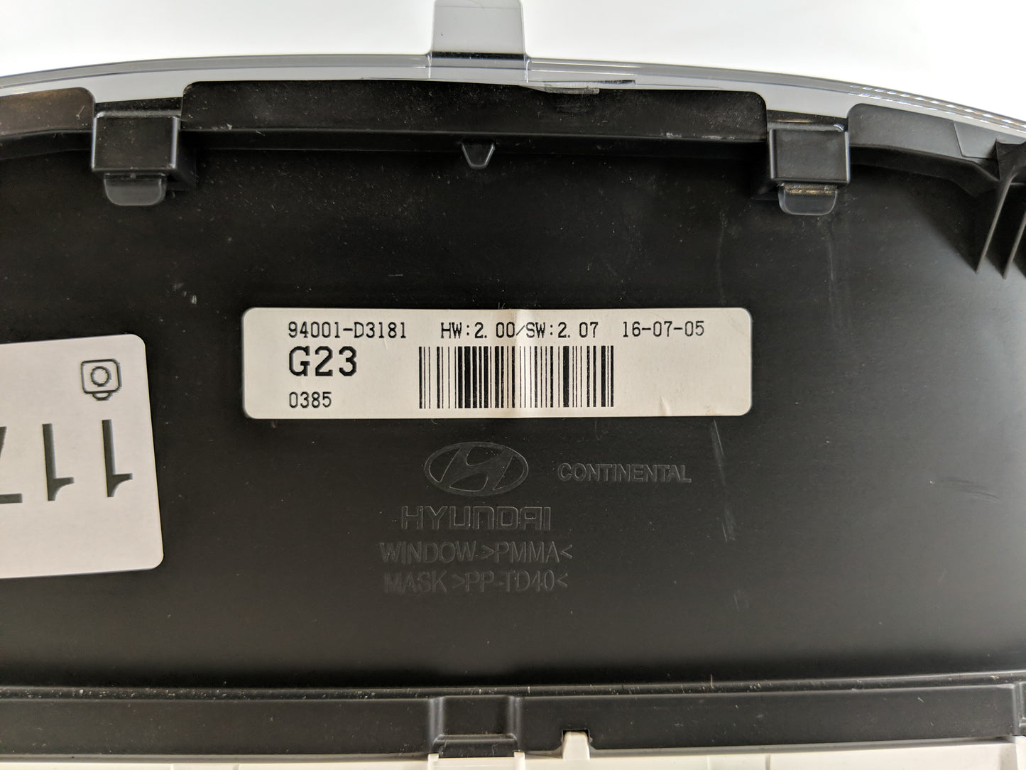 2016-2017 Hyundai Tucson Instrument Cluster Speedometer Gauges P/N:94001-D3181 Miles: Fits Fits 2016 2017 OEM Used Auto Part