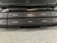 2016-2017 Hyundai Tucson Radio AM FM Cd Player Receiver Replacement P/N:96180-D31004X Fits Fits 2016 2017 OEM Used Auto Part