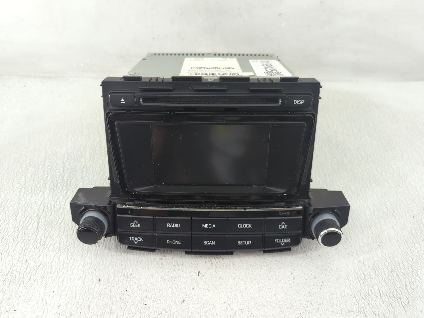 2016-2017 Hyundai Tucson Radio AM FM Cd Player Receiver Replacement P/N:96180-D31004X Fits Fits 2016 2017 OEM Used Auto Part