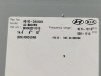 2016-2017 Hyundai Tucson Radio AM FM Cd Player Receiver Replacement P/N:96180-D31004X Fits Fits 2016 2017 OEM Used Auto Part