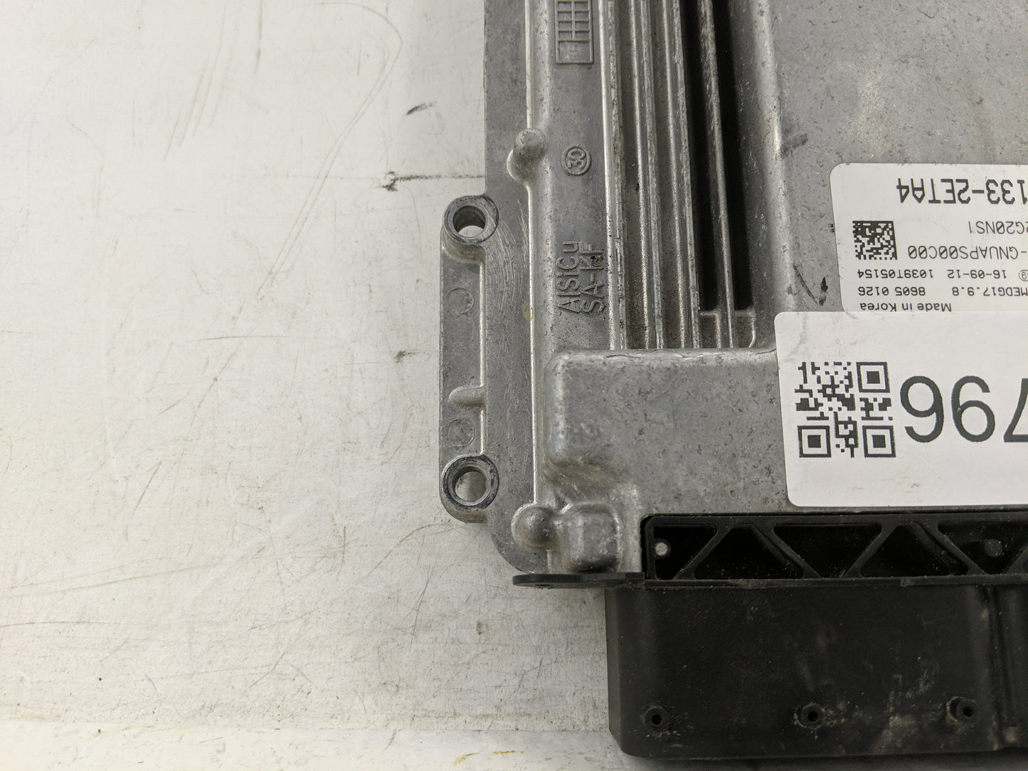 2016-2018 Hyundai Tucson PCM Engine Control Computer ECU ECM PCU OEM P/N:39133-2ETA4 Fits Fits 2016 2017 2018 OEM Used Auto 