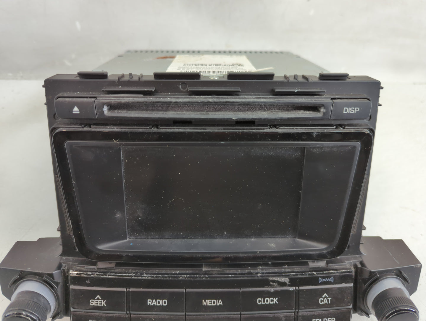 2017-2018 Hyundai Tucson Radio AM FM Cd Player Receiver Replacement P/N:96180-D31004X Fits Fits 2017 2018 OEM Used Auto Part
