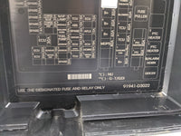 2016-2018 Hyundai Tucson Fusebox Fuse Box Panel Relay Module P/N:91941-D3022 Fits Fits 2016 2017 2018 OEM Used Auto Parts - 