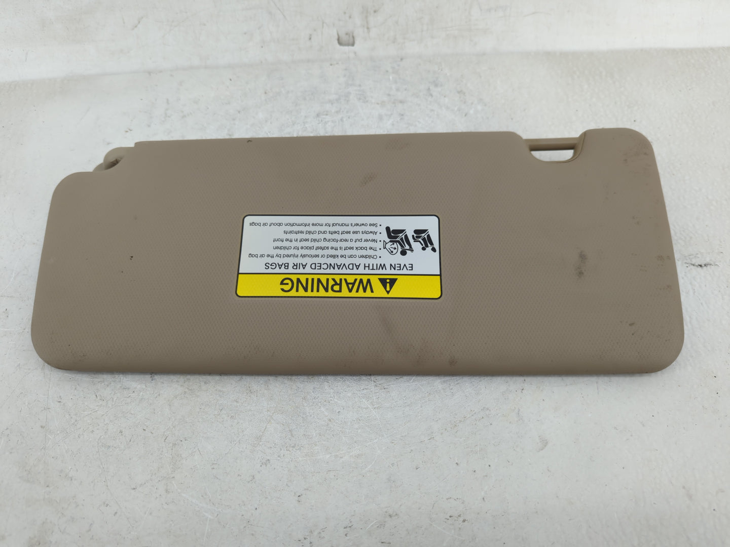 2016-2021 Hyundai Tucson Sun Visor Shade Replacement Passenger Right Mirror Fits Fits 2016 2017 2018 2019 2020 2021 OEM Used