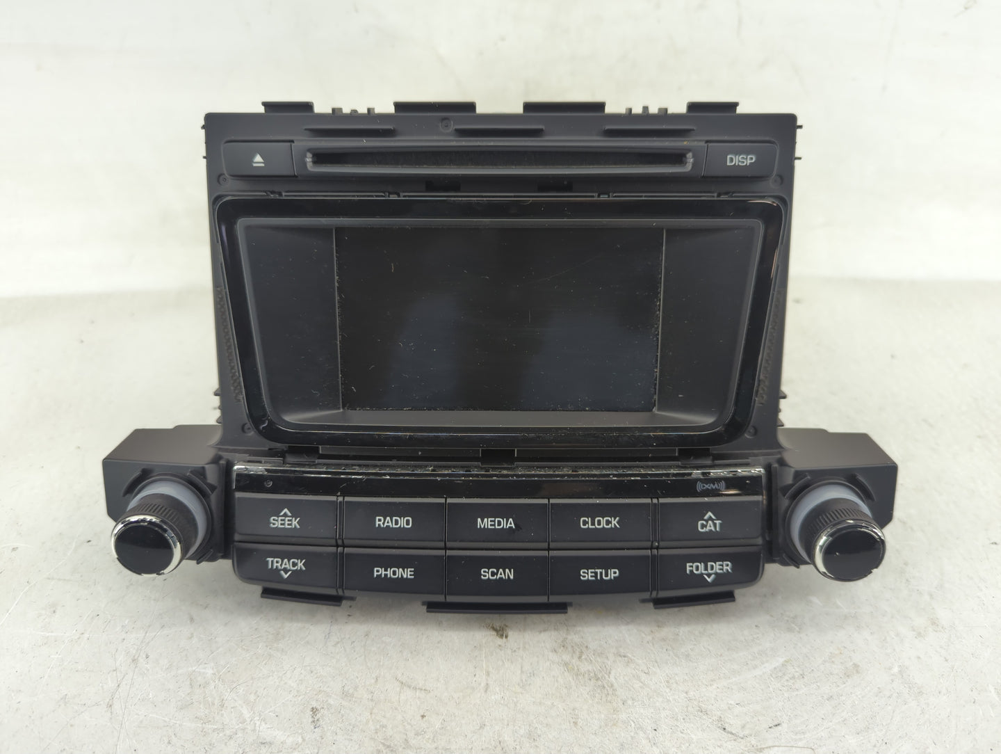 2016-2017 Hyundai Tucson Radio AM FM Cd Player Receiver Replacement P/N:96180-D31004X Fits Fits 2016 2017 OEM Used Auto Part