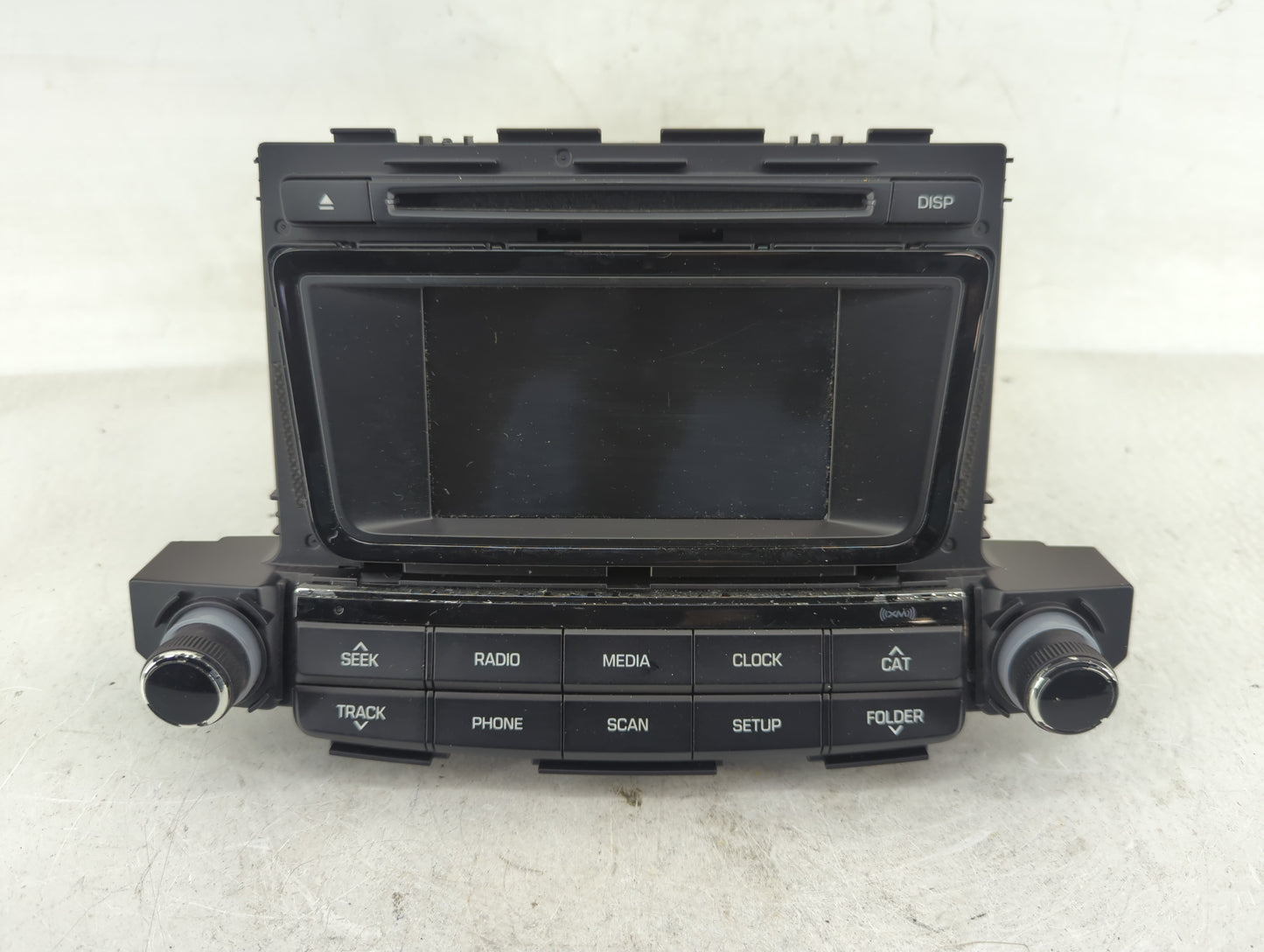 2016-2017 Hyundai Tucson Radio AM FM Cd Player Receiver Replacement P/N:96180-D31004X Fits Fits 2016 2017 OEM Used Auto Part