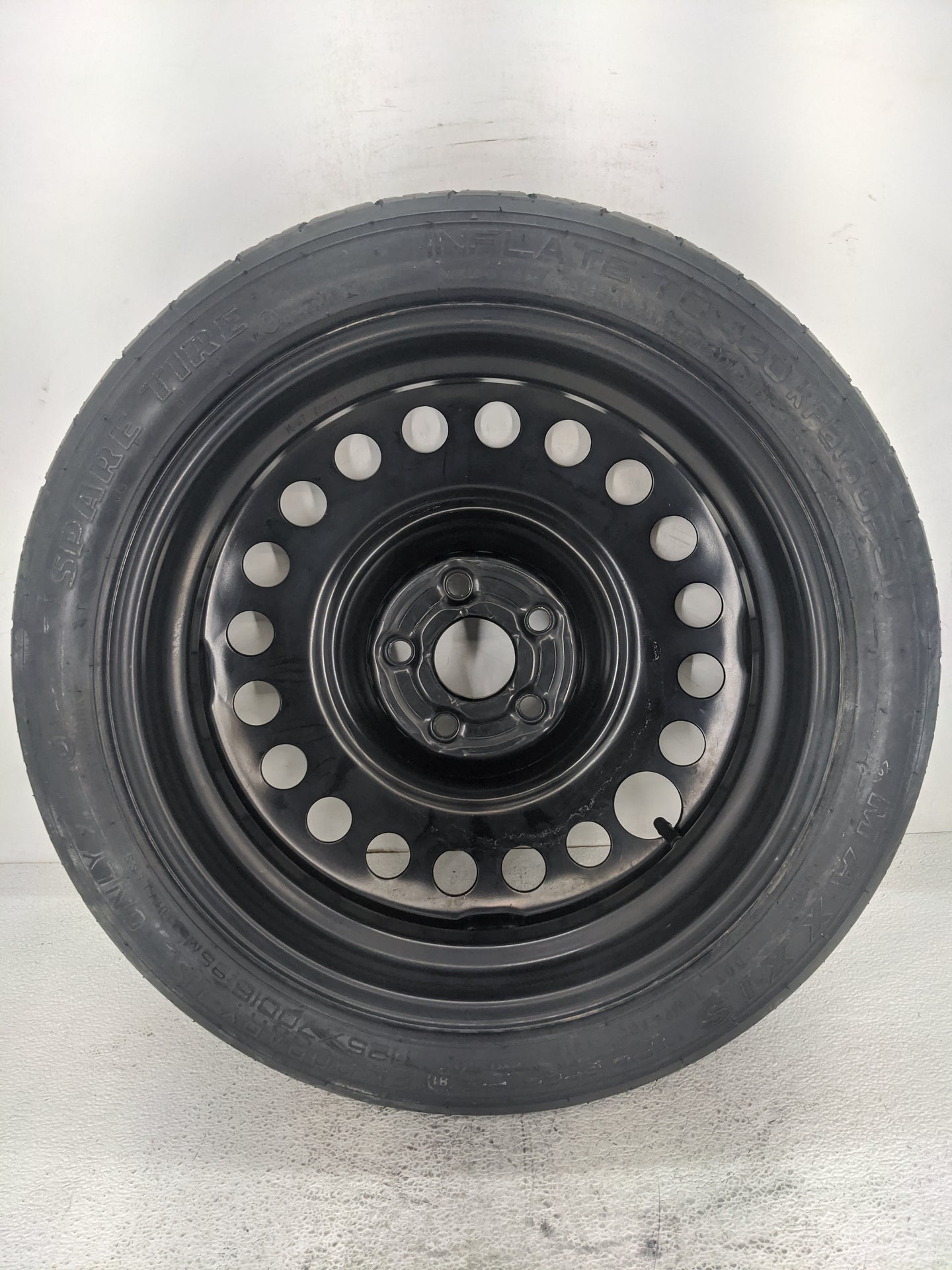 2016-2021 Hyundai Tucson Spare Donut Tire Wheel Rim Oem 1420792 - Oemusedautoparts1.com