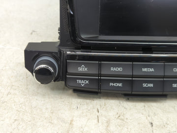 2016-2017 Hyundai Tucson Radio AM FM Cd Player Receiver Replacement P/N:96180-D31004X Fits Fits 2016 2017 OEM Used Auto Parts