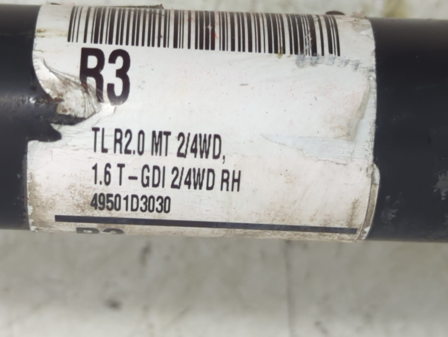 2016-2018 Hyundai Tucson Axle Shaft Front Passenger Cv C/v - Oemusedautoparts1.com