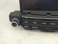 2017-2018 Hyundai Tucson Radio AM FM Cd Player Receiver Replacement P/N:96560-D33304X Fits Fits 2017 2018 OEM Used Auto Part