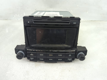 2016-2017 Hyundai Tucson Radio AM FM Cd Player Receiver Replacement P/N:96180-D31004X Fits Fits 2016 2017 OEM Used Auto Part