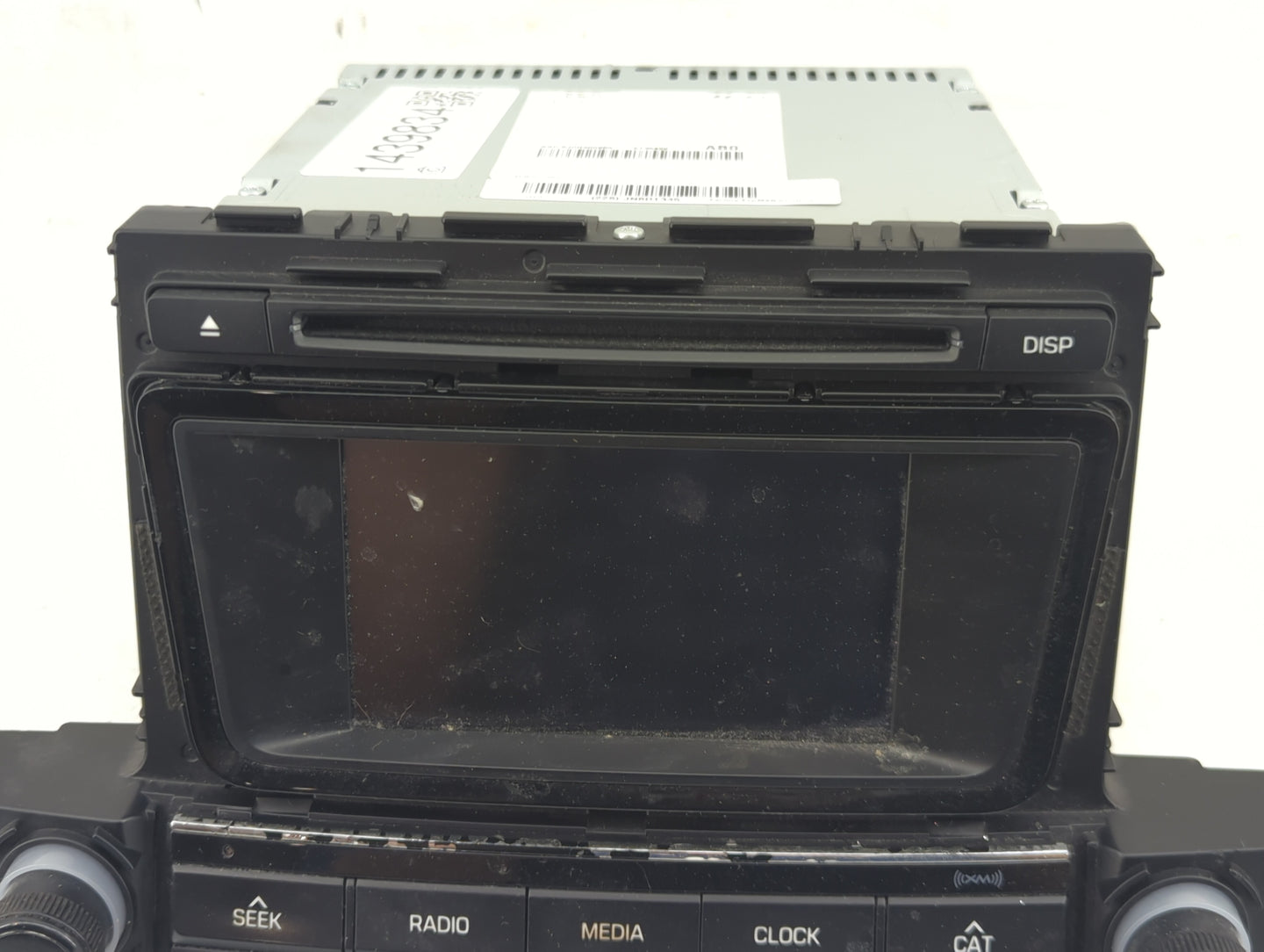 2016-2017 Hyundai Tucson Radio AM FM Cd Player Receiver Replacement P/N:96180-D31004X Fits Fits 2016 2017 OEM Used Auto Part