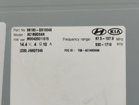 2016-2017 Hyundai Tucson Radio AM FM Cd Player Receiver Replacement P/N:96180-D31004X Fits Fits 2016 2017 OEM Used Auto Part