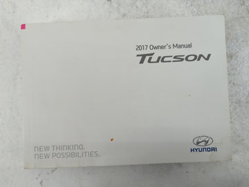 2017 Hyundai Tucson Owners Manual Book Guide P/N:HD30-EU65A OEM Used Auto Parts - Oemusedautoparts1.com