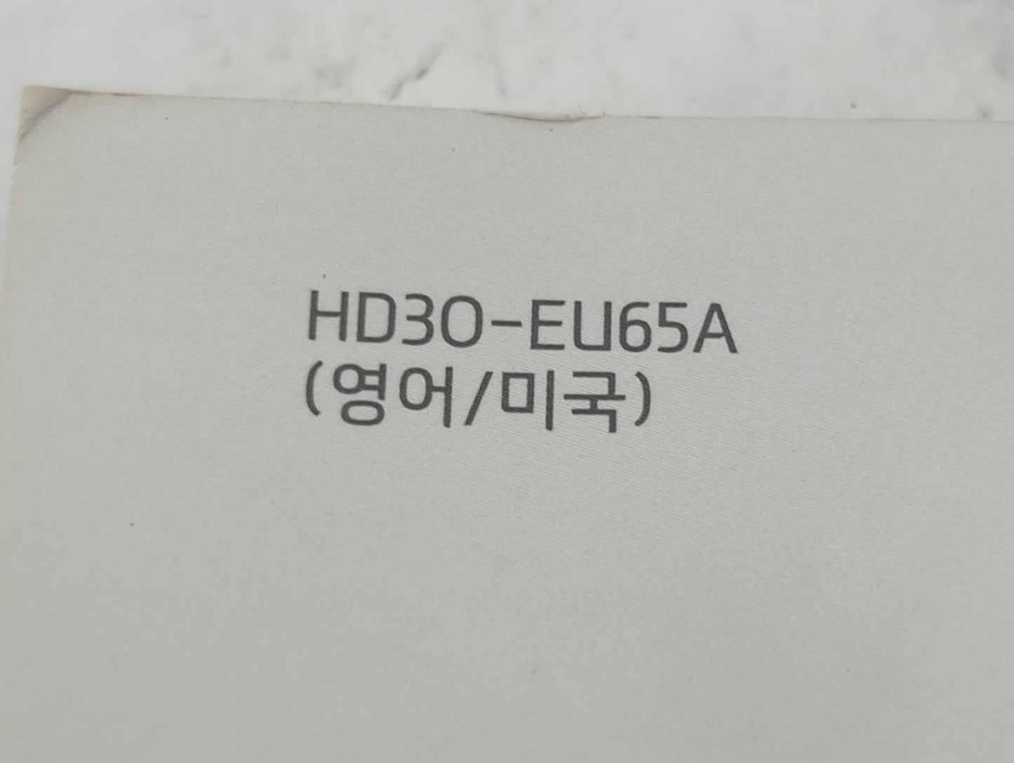 2017 Hyundai Tucson Owners Manual Book Guide P/N:HD30-EU65A OEM Used Auto Parts - Oemusedautoparts1.com