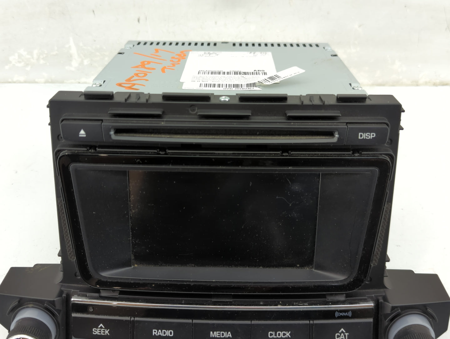 2017-2018 Hyundai Tucson Radio AM FM Cd Player Receiver Replacement P/N:96180-D31004X AC1B9D3AN, TQB-AC199D3AN Fits Fits 201