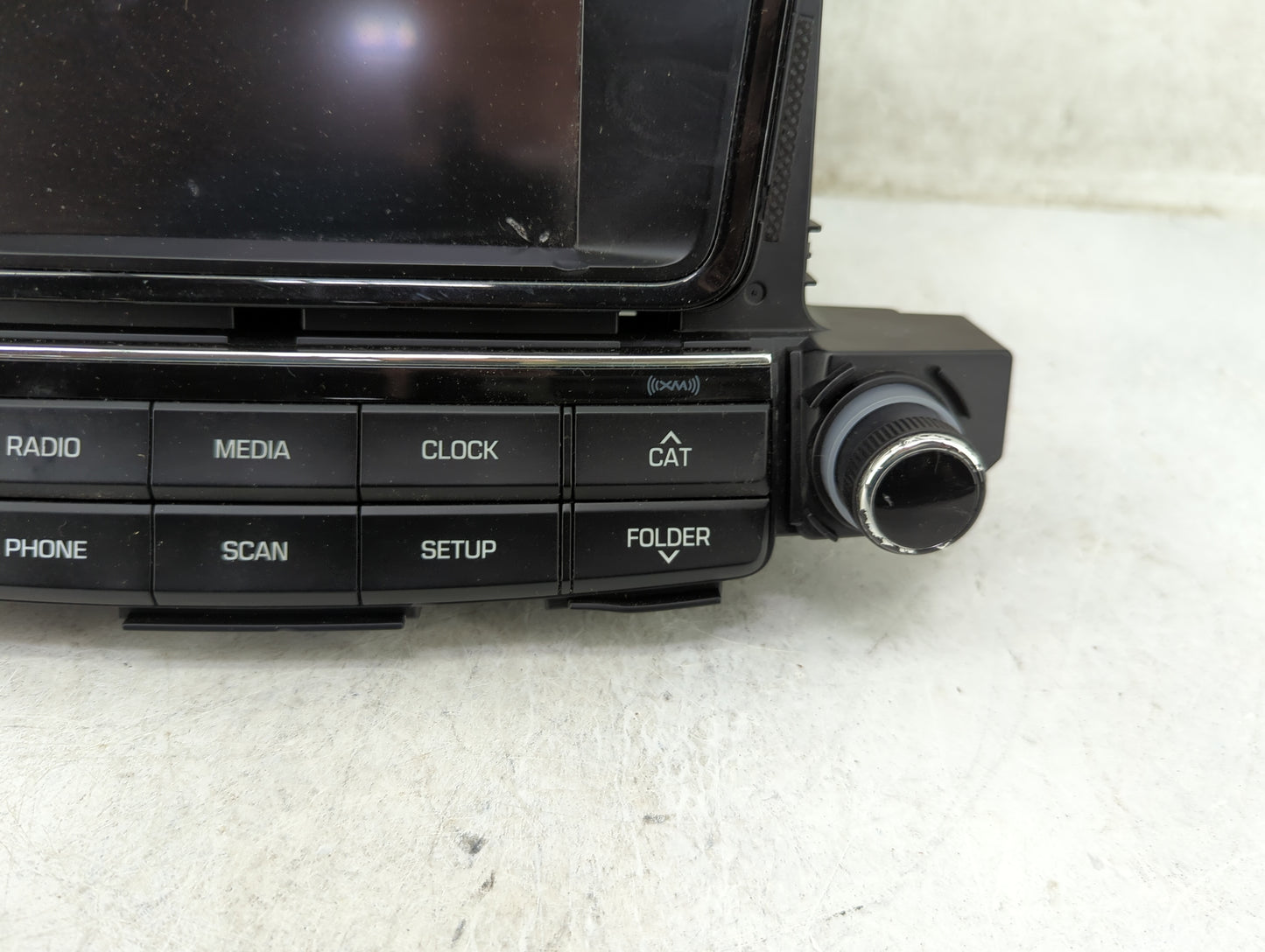 2017-2018 Hyundai Tucson Radio AM FM Cd Player Receiver Replacement P/N:96180-D31004X AC1B9D3AN, TQ8-AC199D3A Fits Fits 2017