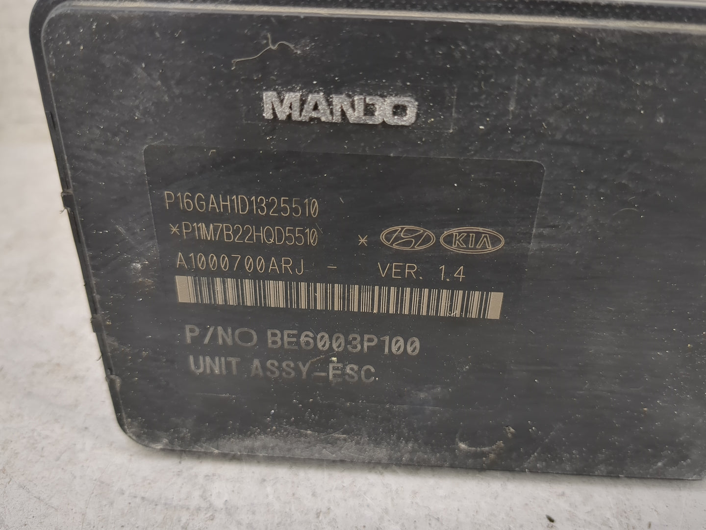2016-2018 Hyundai Tucson ABS Pump Control Module Replacement P/N:BE6003P100 A1000700ARJ, P16GAH1D1325510 Fits Fits 2016 2017
