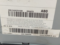 2017-2018 Hyundai Tucson Radio AM FM Cd Player Receiver Replacement P/N:SJ0G701028 6694272, 96174D3000 Fits Fits 2017 2018 O