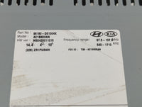 2016-2017 Hyundai Tucson Radio AM FM Cd Player Receiver Replacement P/N:96180-D31004X AC1B9D3AN, TQ8-AC199D3AN Fits Fits 201
