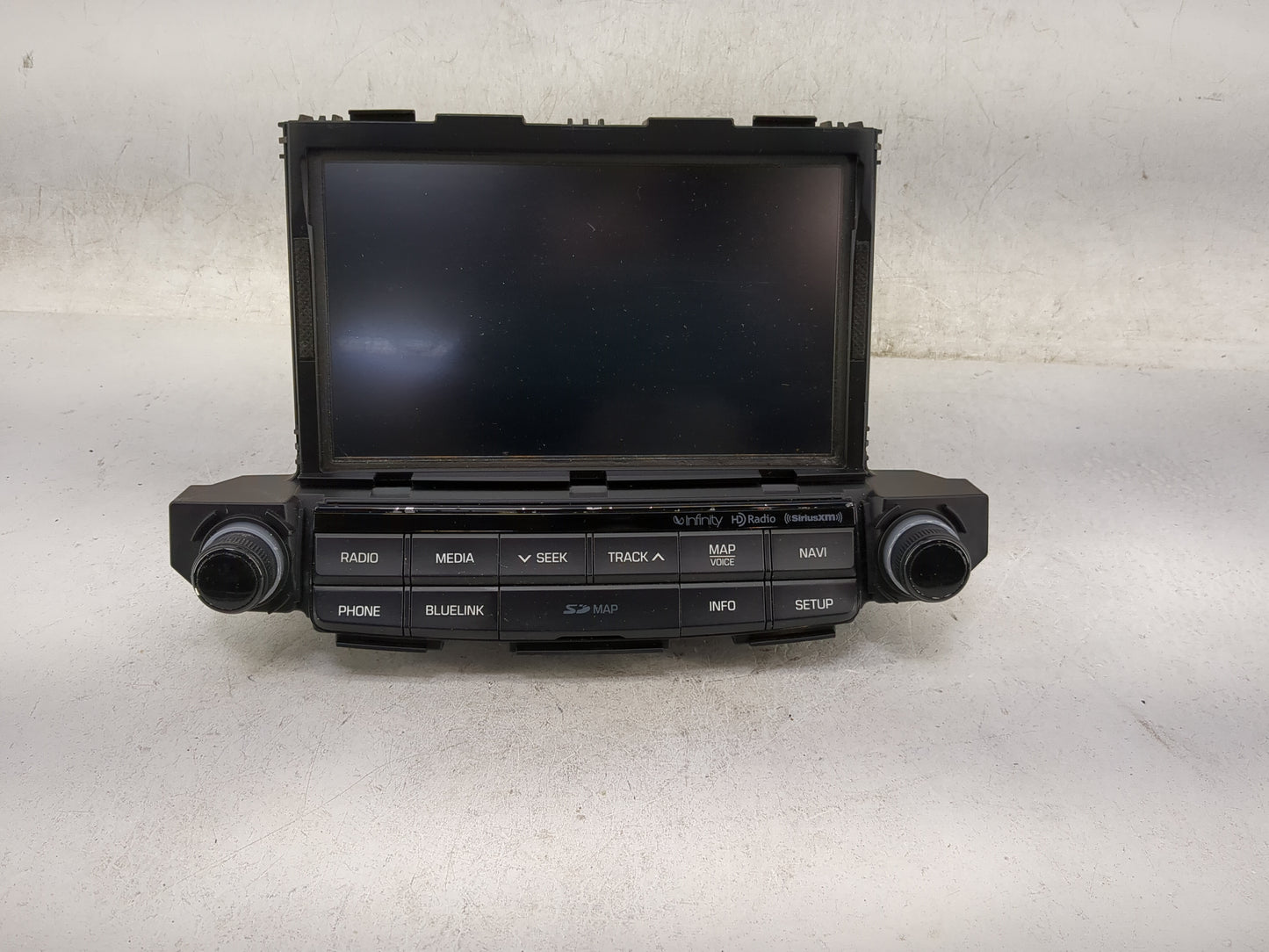 2017-2018 Hyundai Tucson Radio AM FM Cd Player Receiver Replacement P/N:96560-D3304X ATC41D3AN, TQB-ATC40D3AN Fits Fits 2017