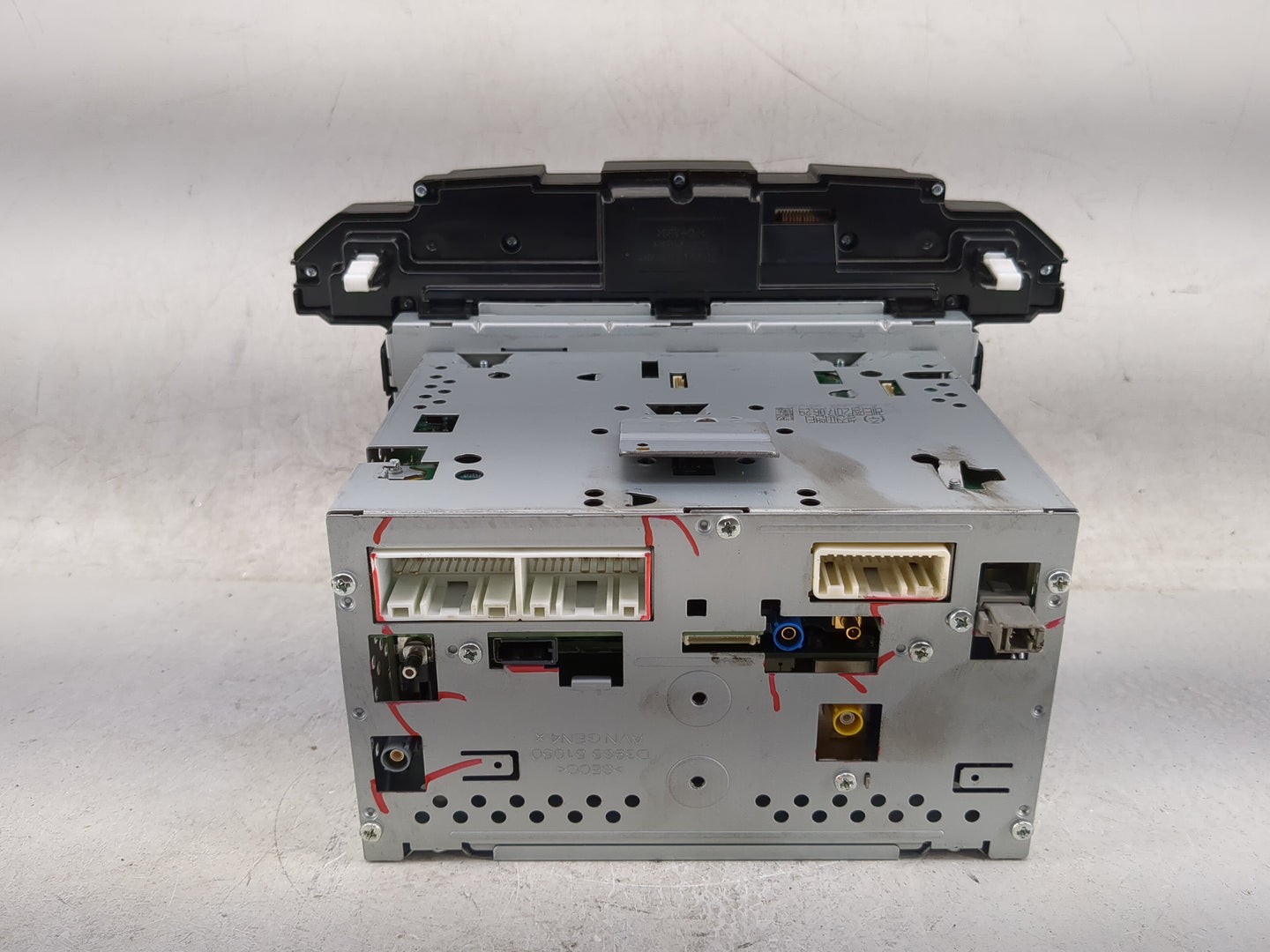 2017-2018 Hyundai Tucson Radio AM FM Cd Player Receiver Replacement P/N:96560-D3304X ATC41D3AN, TQB-ATC40D3AN Fits Fits 2017