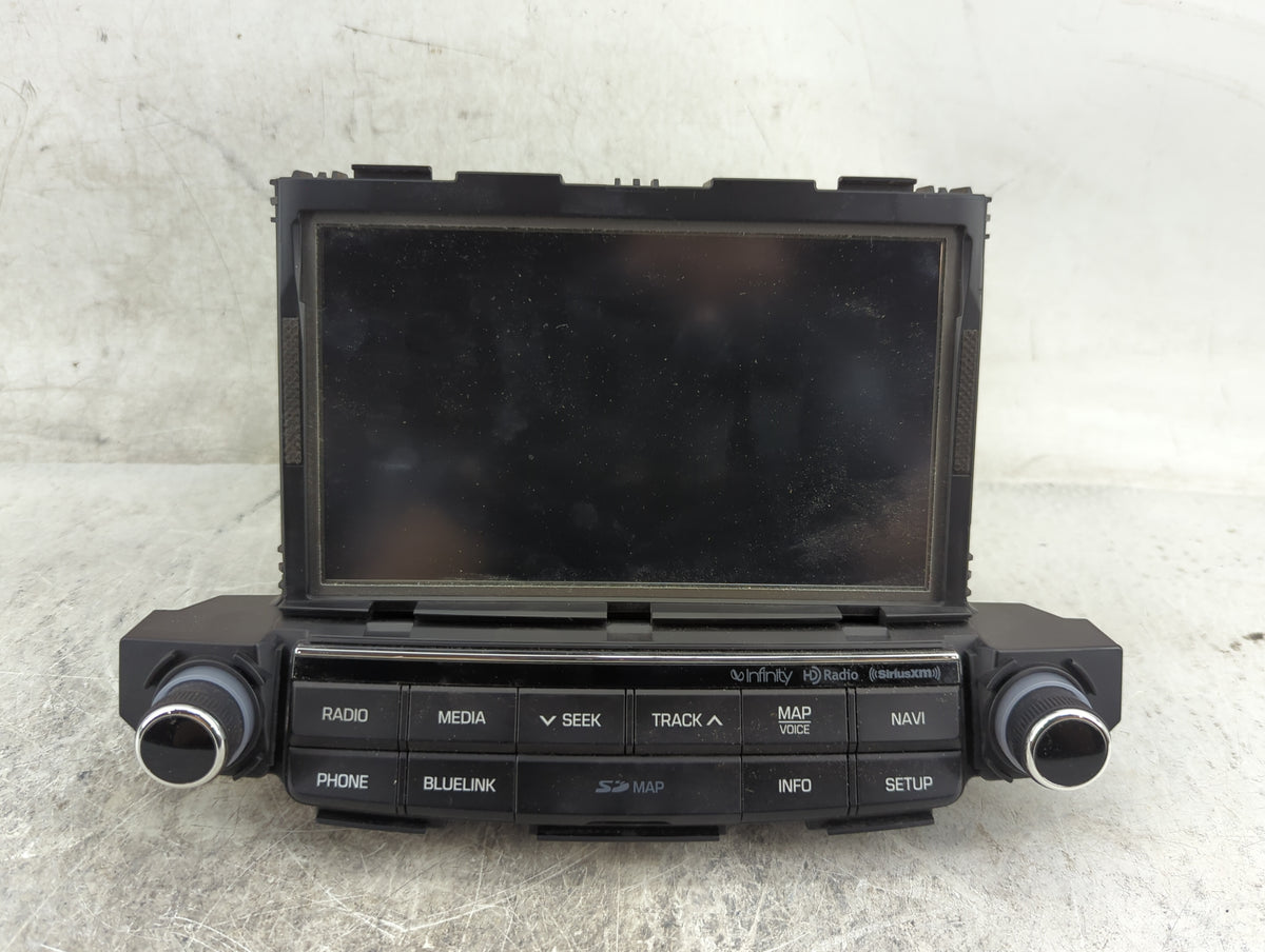 2017 Hyundai Tucson Information Radio Display Screen - Oemusedautoparts1.com