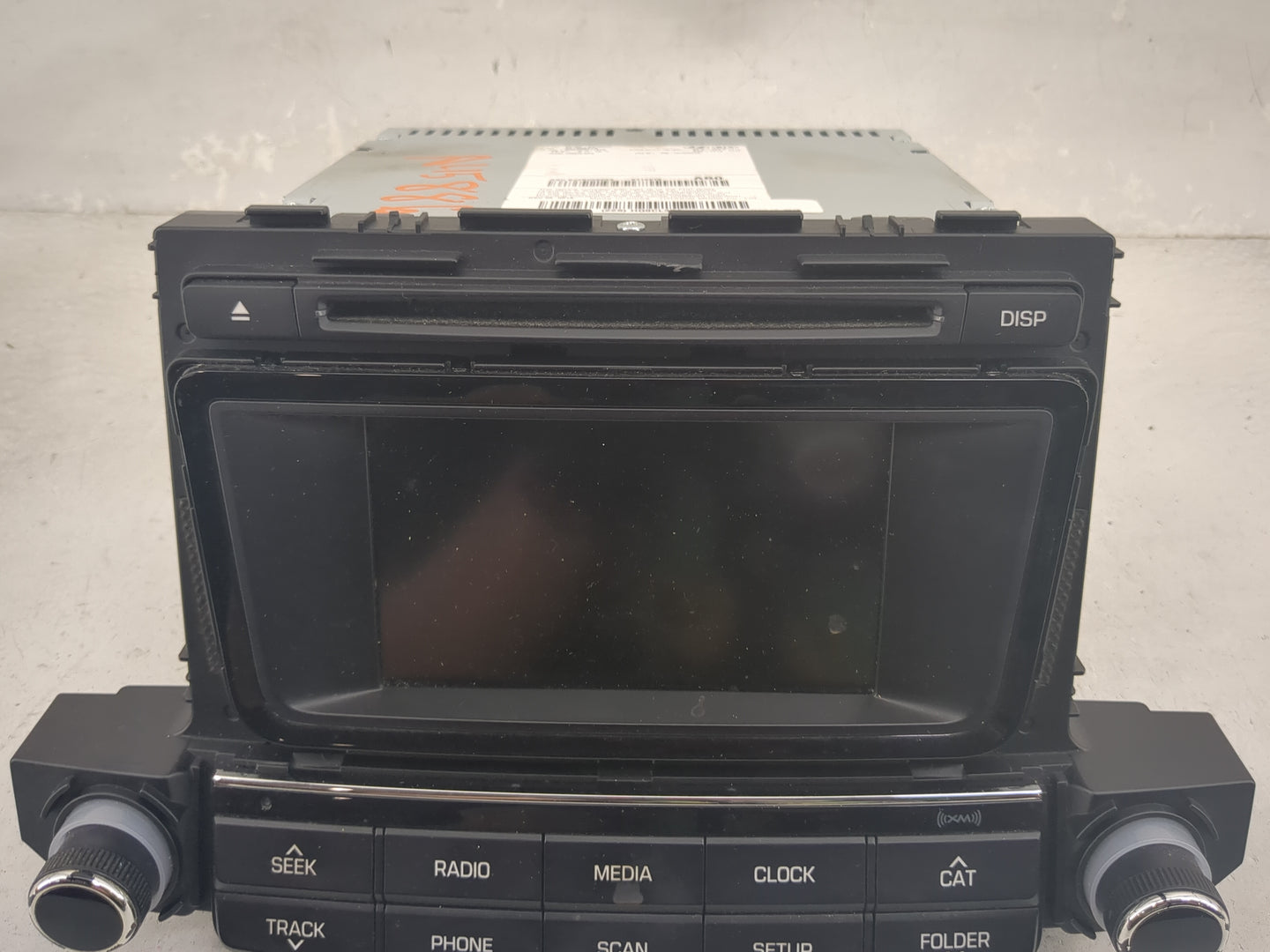 2016-2017 Hyundai Tucson Radio AM FM Cd Player Receiver Replacement P/N:96180-D31004X AC1B9D3AN, M30420011015 Fits Fits 2016