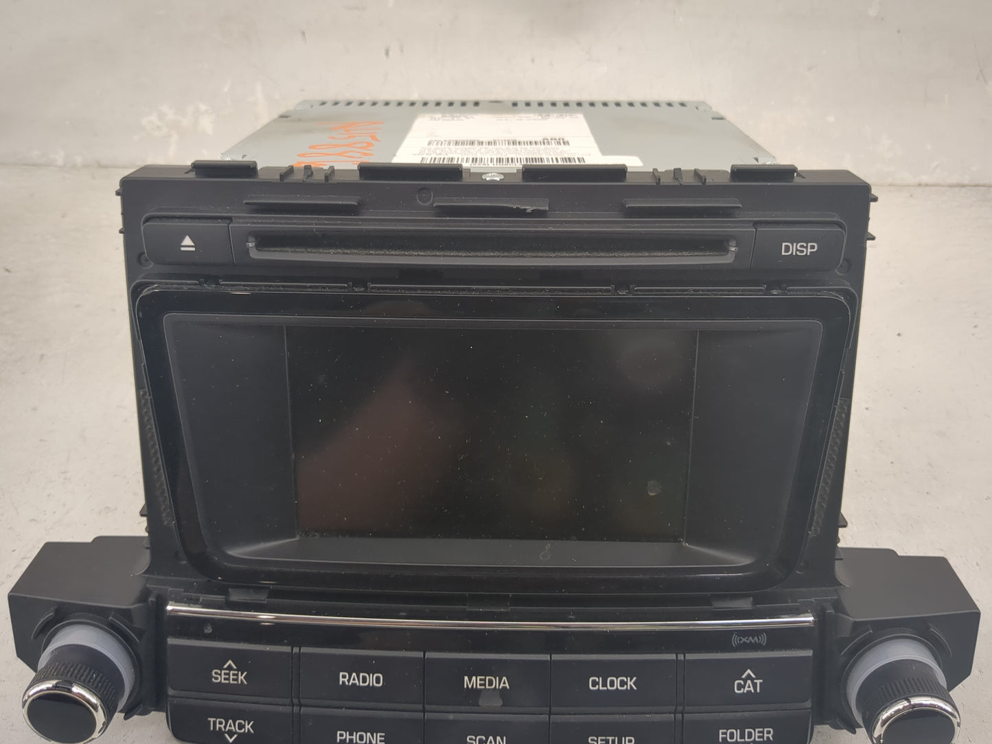 2016-2017 Hyundai Tucson Radio AM FM Cd Player Receiver Replacement P/N:96180-D31004X AC1B9D3AN, M30420011015 Fits Fits 2016