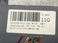 2016-2018 Hyundai Tucson Climate Control Module Temperature AC/Heater Replacement P/N:97250-D3111-TGG 1705271342-001 Fits OE