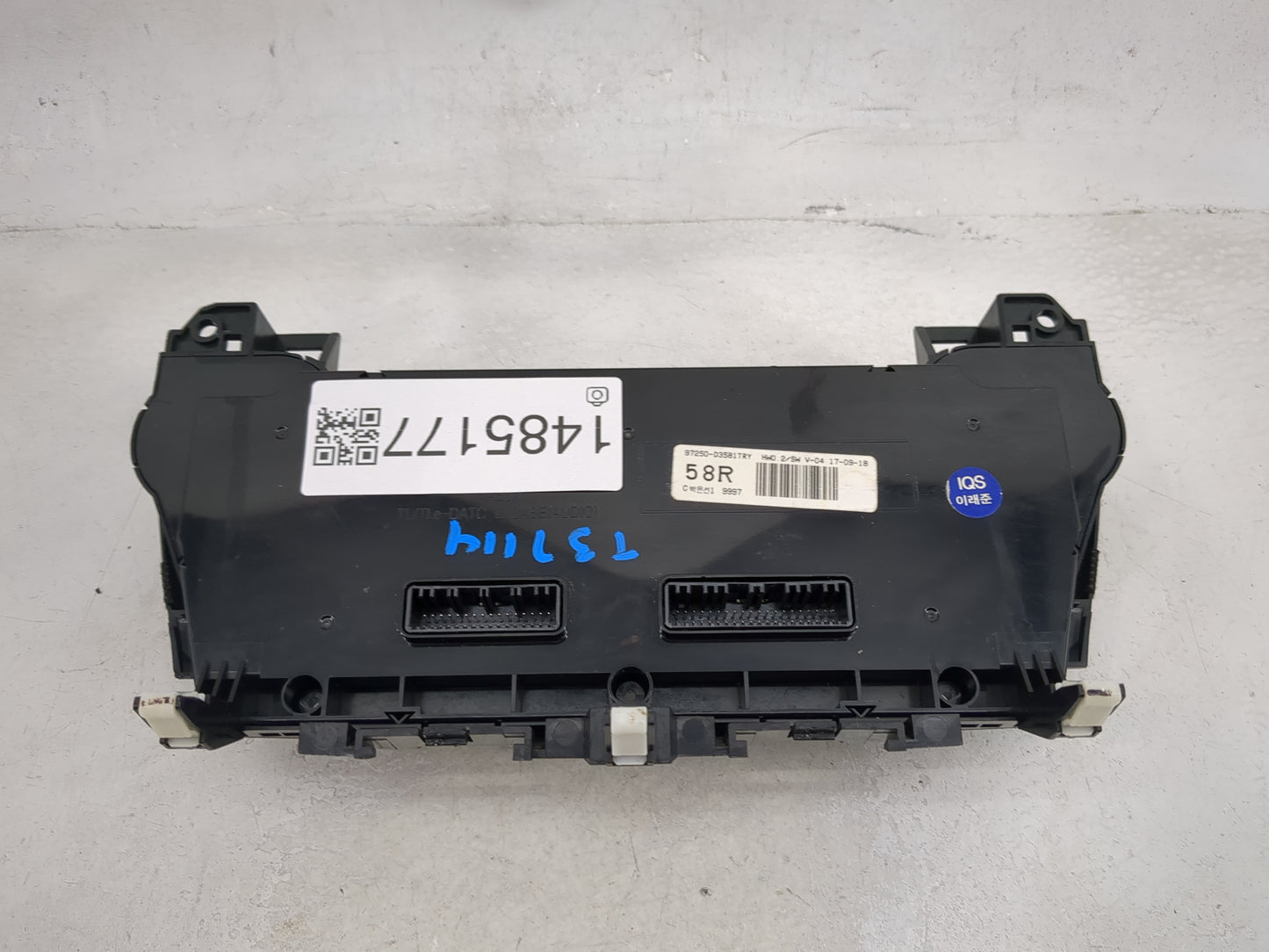 2016-2018 Hyundai Tucson Climate Control Module Temperature AC/Heater Replacement P/N:97250-D3581TRY Fits Fits 2016 2017 201