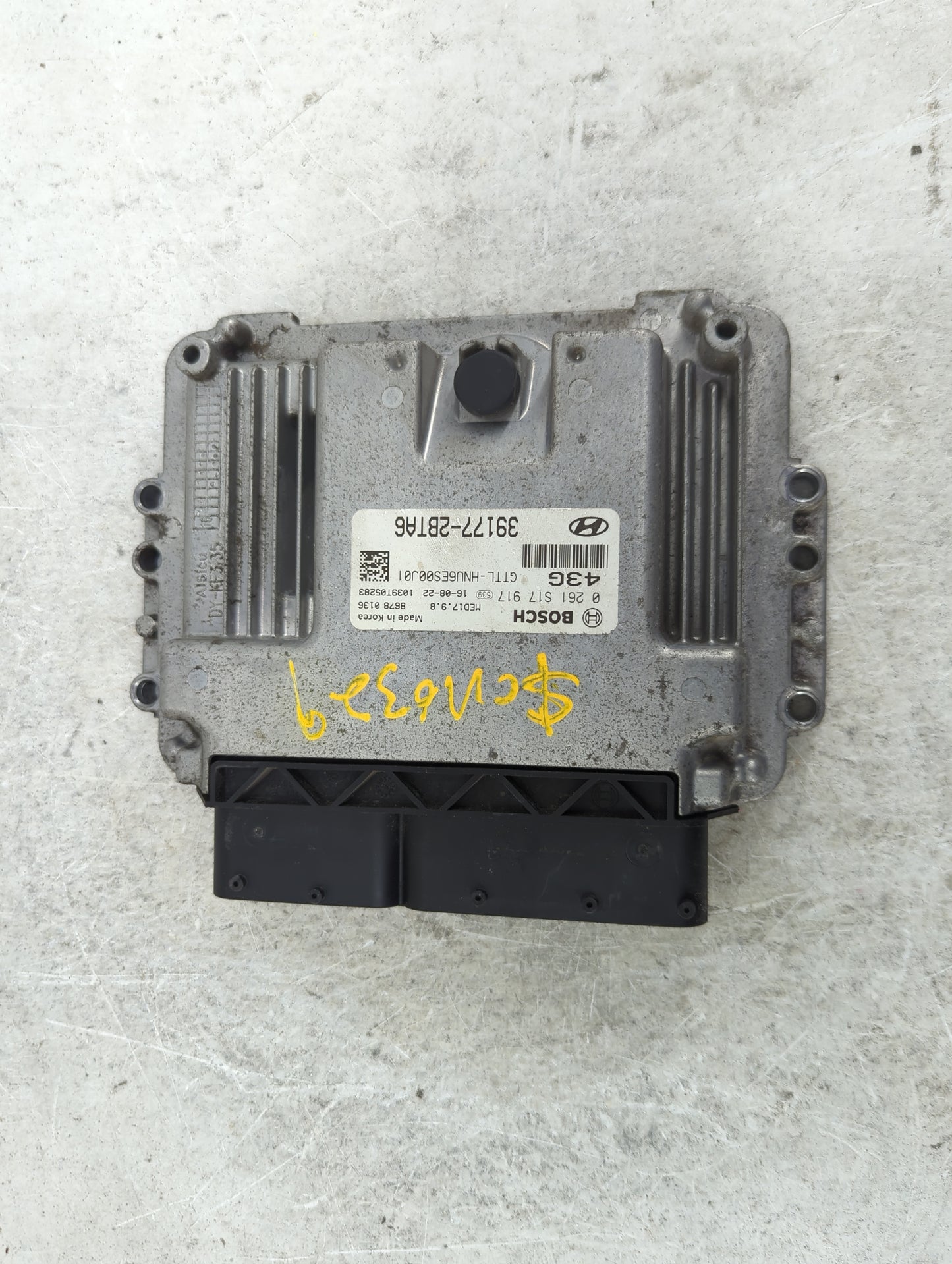 2016-2018 Hyundai Tucson PCM Engine Control Computer ECU ECM PCU OEM P/N:39177-2BTA6 0 261 S17 917 Fits Fits 2016 2017 2018 