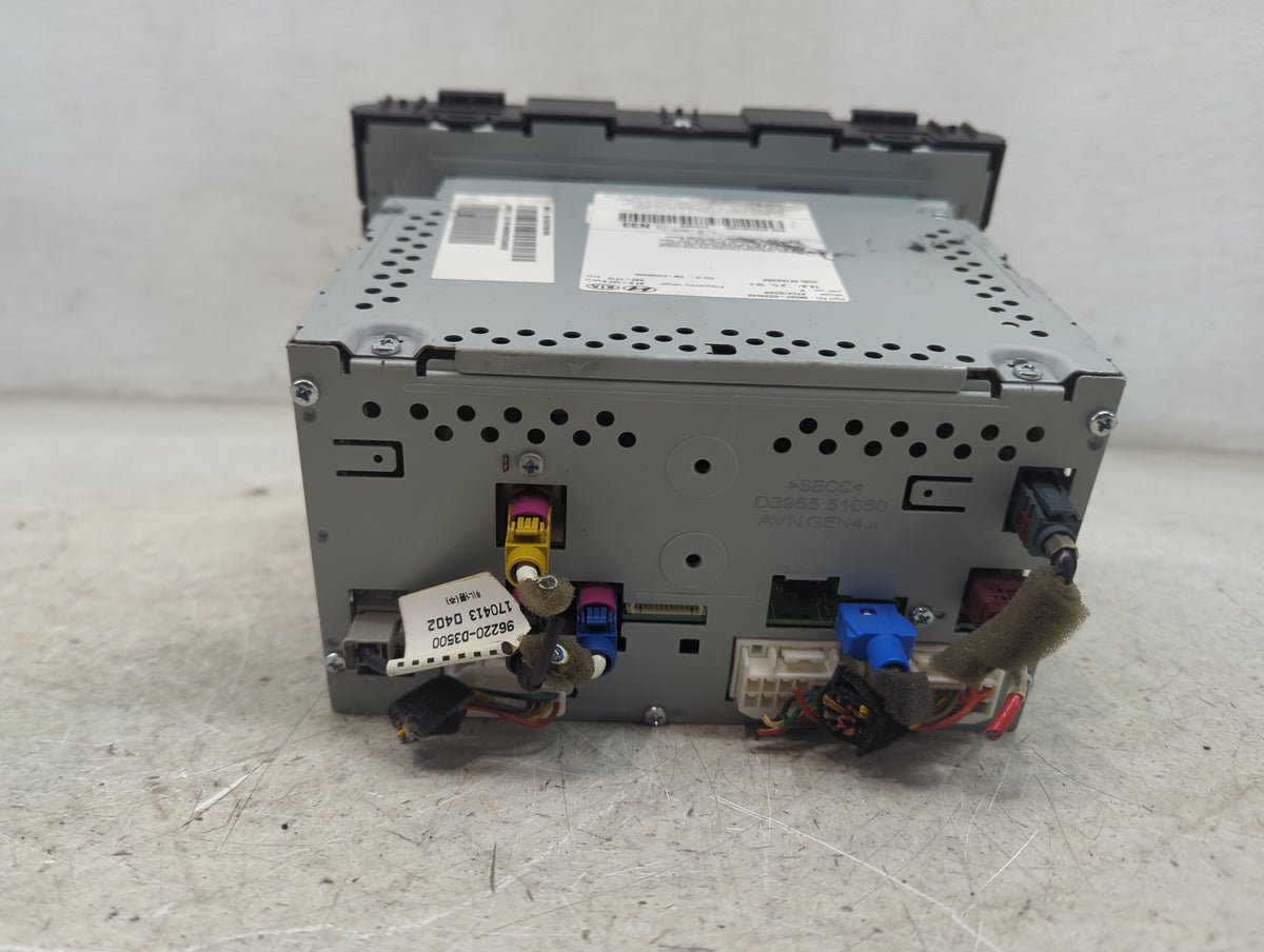 2016-2017 Hyundai Tucson Radio AM FM Cd Player Receiver Replacement P/N:96560-D33304X ATC41D3AN, 96220-D3500 Fits Fits 2016 