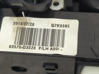 2016-2021 Hyundai Tucson Master Power Window Switch Replacement Driver Side Left P/N:93570-D3020 Fits OEM Used Auto Parts - 