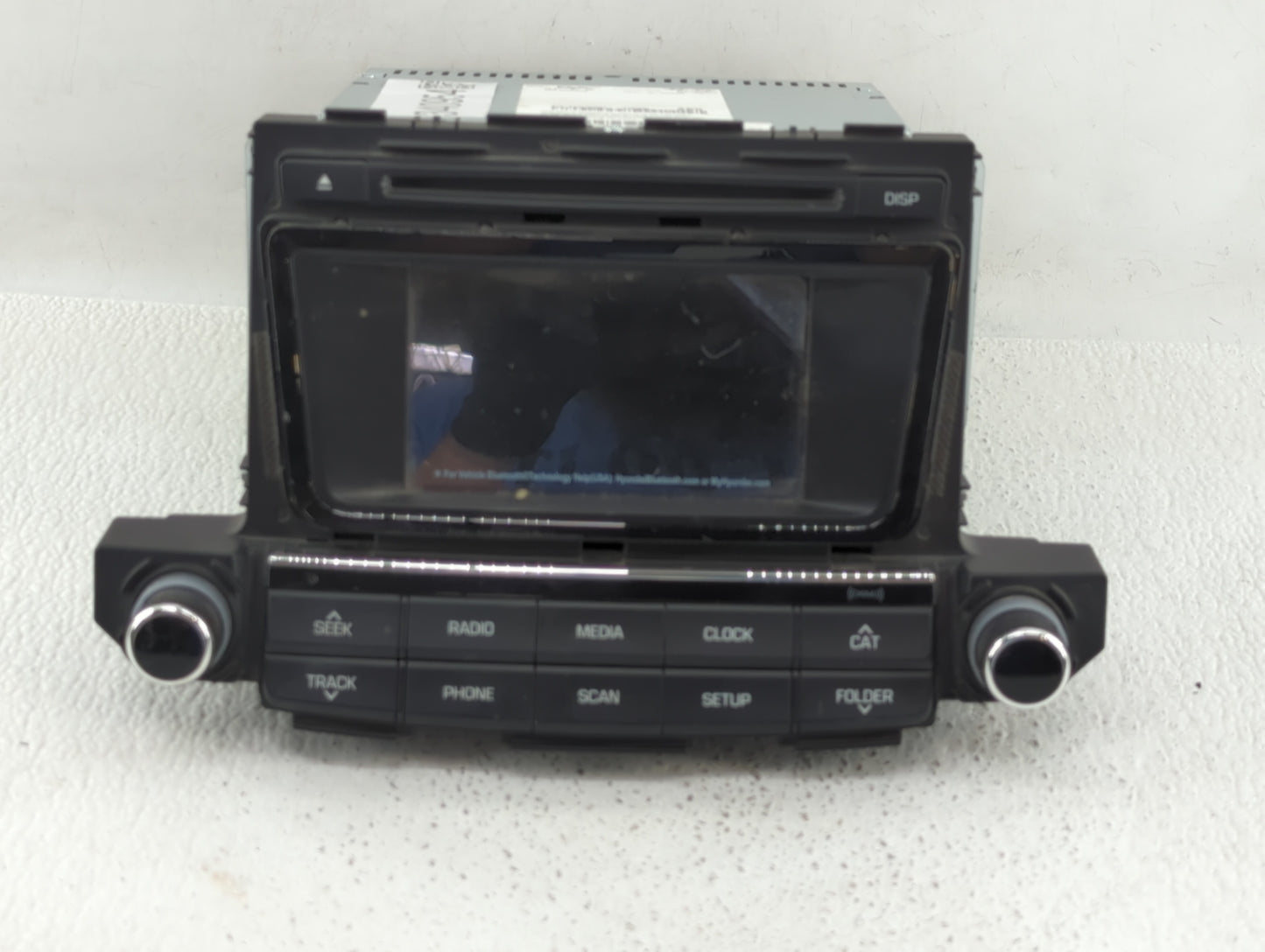 2016-2017 Hyundai Tucson Radio AM FM Cd Player Receiver Replacement P/N:96180-D31004X 96180D31004X Fits Fits 2016 2017 OEM U