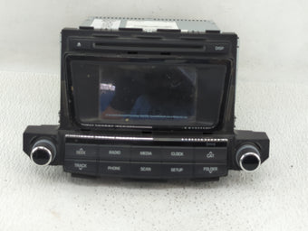 compare product 2016-2017 Hyundai Tucson Radio AM FM Cd Player Receiver Replacement P/N:96180-D31004X 96180D31004X Fits Fits 2016 2017 OEM Used Auto Parts