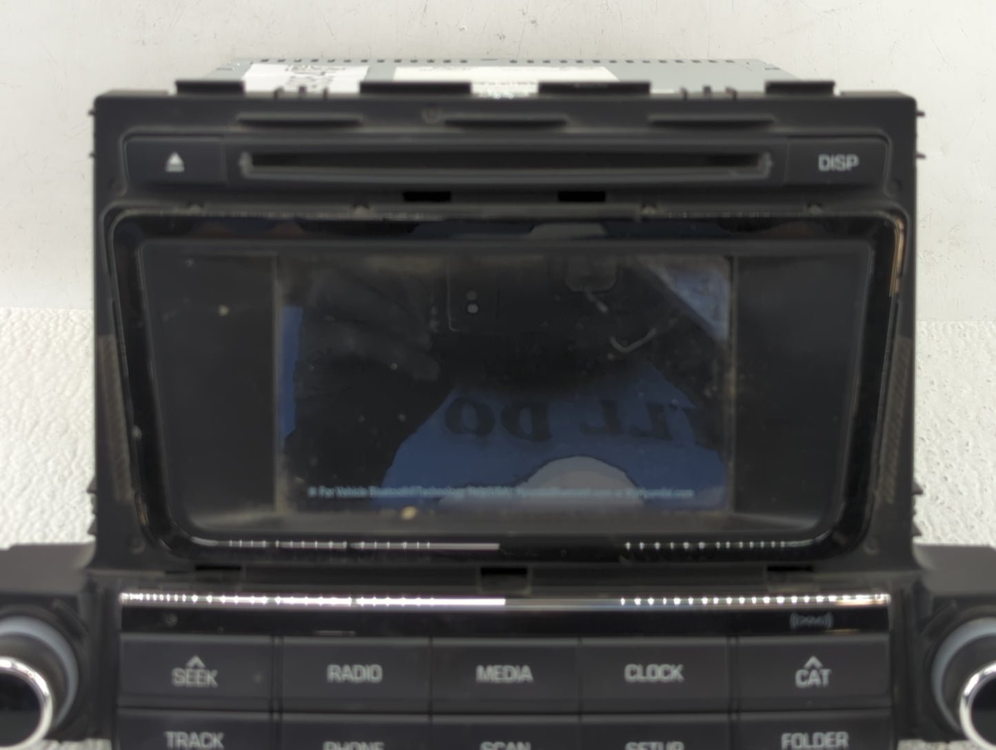 2016-2017 Hyundai Tucson Radio AM FM Cd Player Receiver Replacement P/N:96180-D31004X 96180D31004X Fits Fits 2016 2017 OEM U