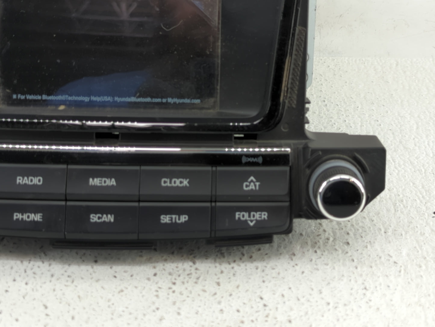 2016-2017 Hyundai Tucson Radio AM FM Cd Player Receiver Replacement P/N:96180-D31004X 96180D31004X Fits Fits 2016 2017 OEM U