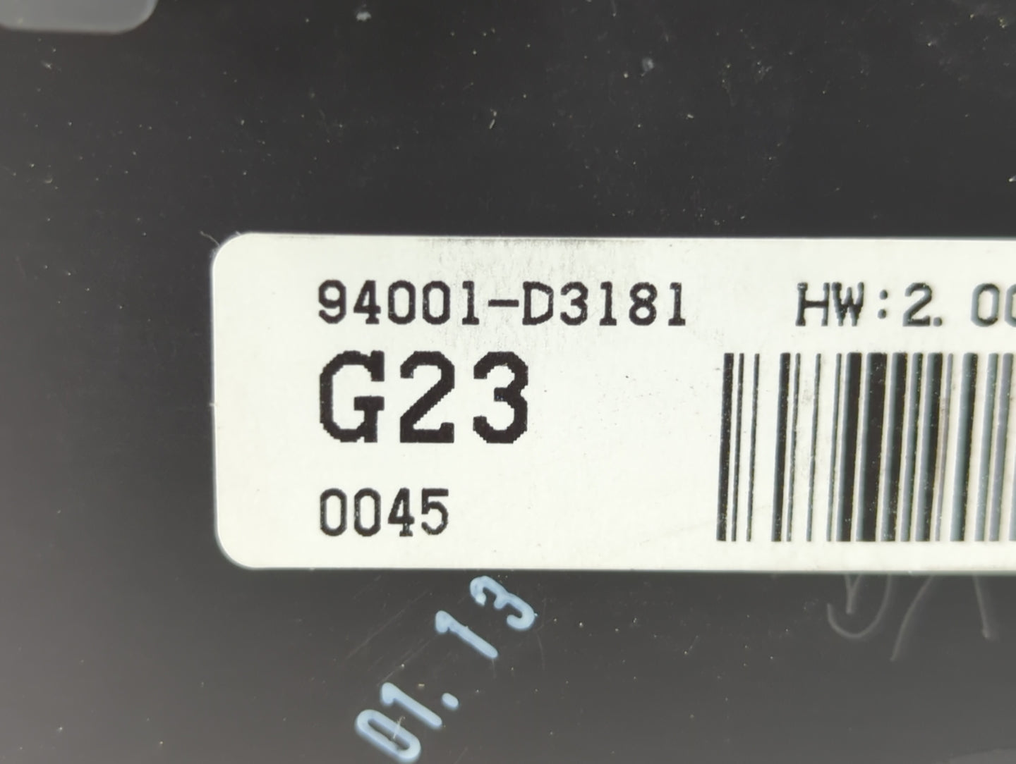 2016-2017 Hyundai Tucson Instrument Cluster Speedometer Gauges P/N:94011-2V331 94001-D3180, 94001-D3181 Fits Fits 2016 2017 
