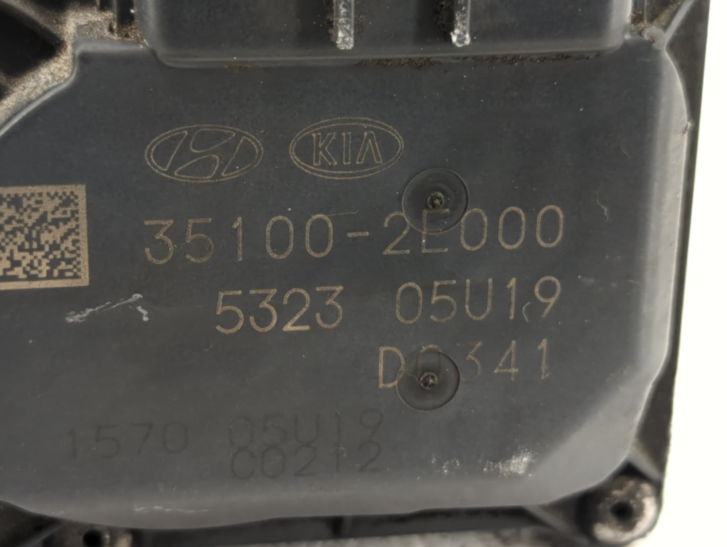 2014-2021 Hyundai Tucson Throttle Body P/N:35100-2E000 35100-2E710 Fits OEM Used Auto Parts - Oemusedautoparts1.com