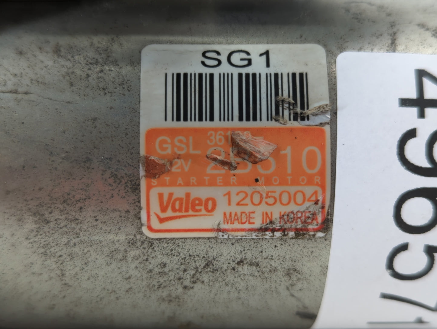 2016-2018 Hyundai Tucson Car Starter Motor Solenoid OEM Fits Fits 2012 2013 2014 2015 2016 2017 2018 2019 2020 2021 2022 OEM